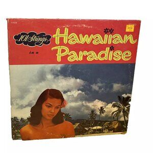 101 Strings In A Hawaiian Paradise (Vinyl, 1960) Alshire S-5028 Good+ LP Record